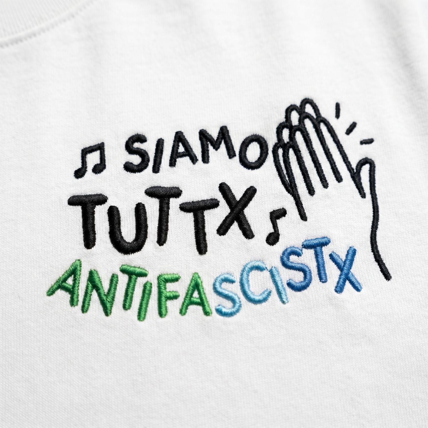 Teesh Siamo TuttX AntifascistX 👏