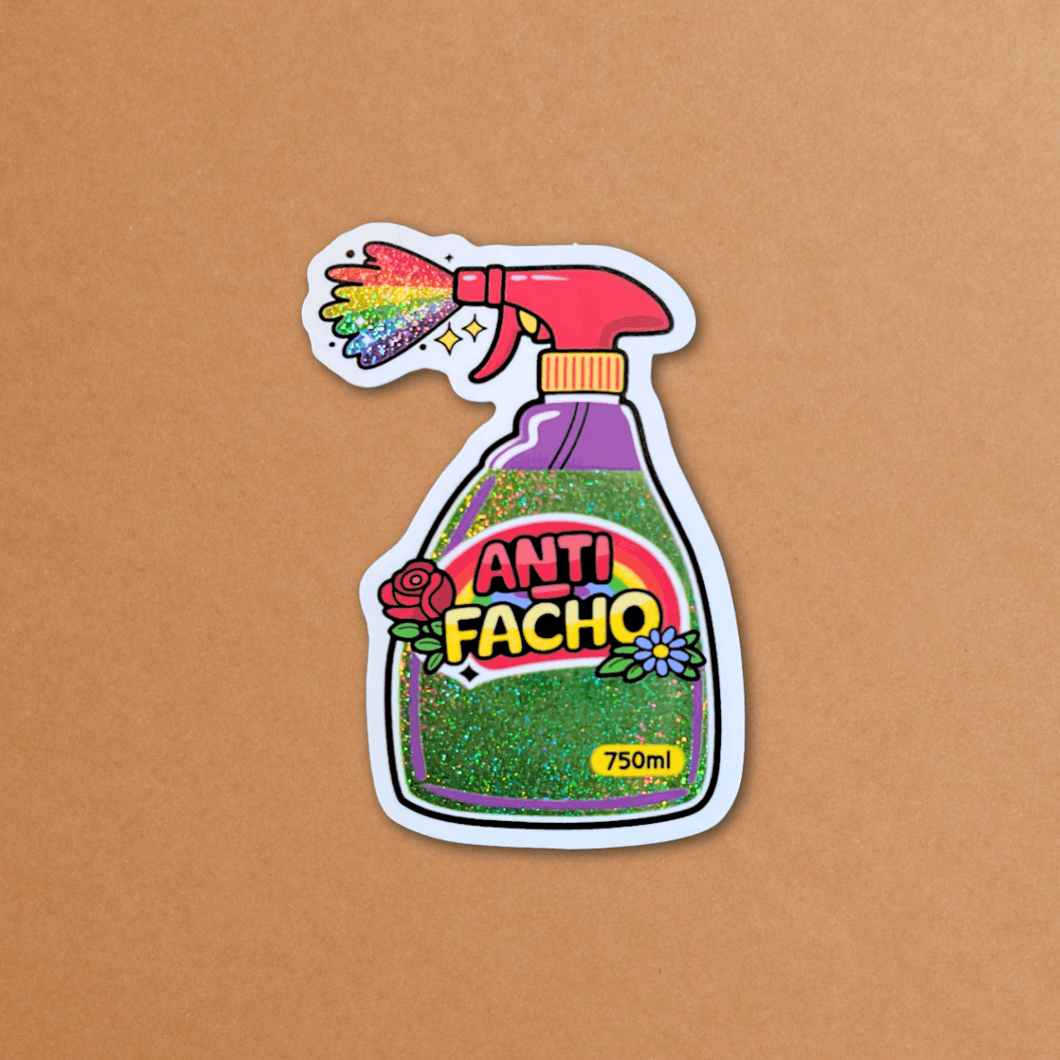 Sticker Anti-facho spray 🫧