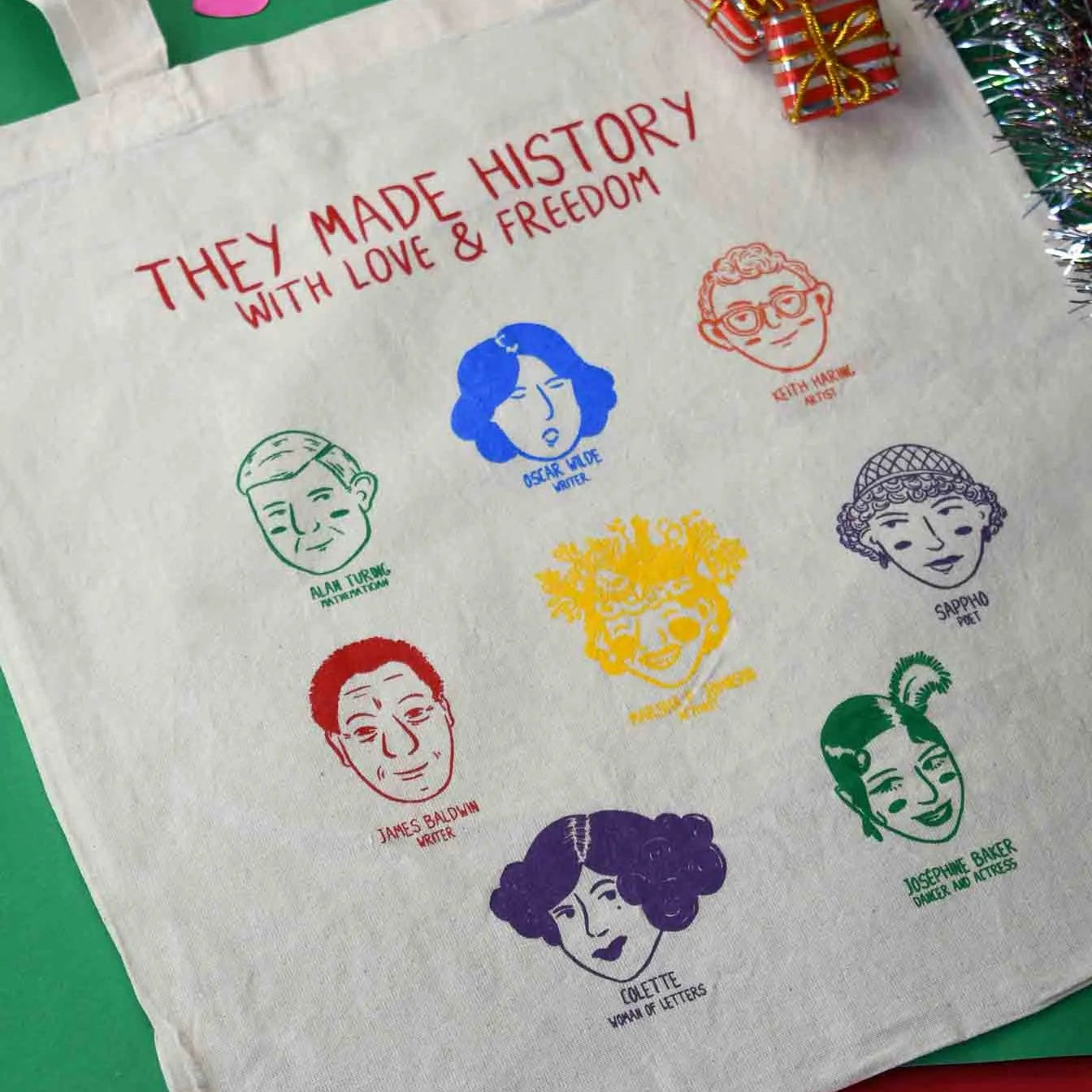 Tote bag Love & Freedom