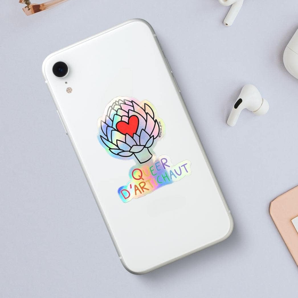 Sticker Queer d'artichaut