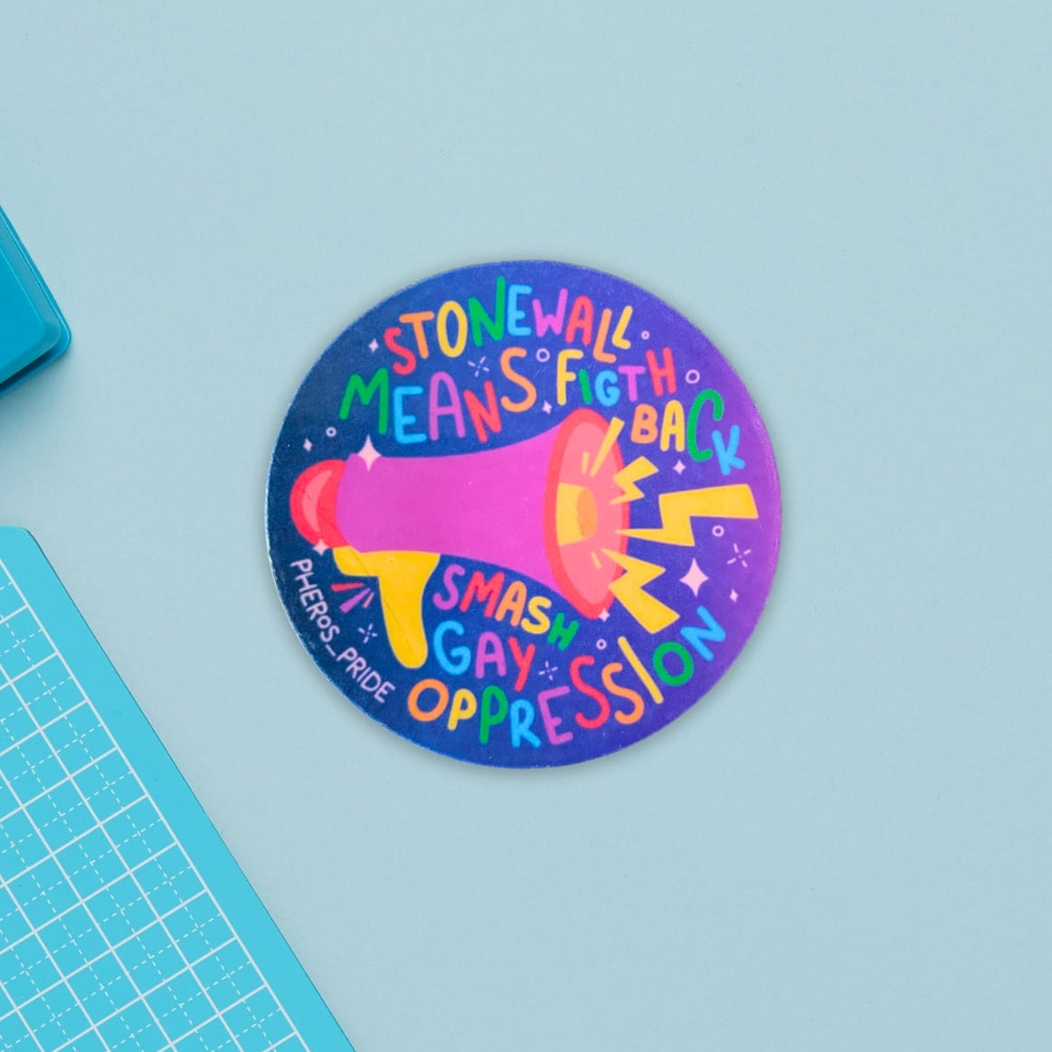 Sticker Smash Gay Oppression