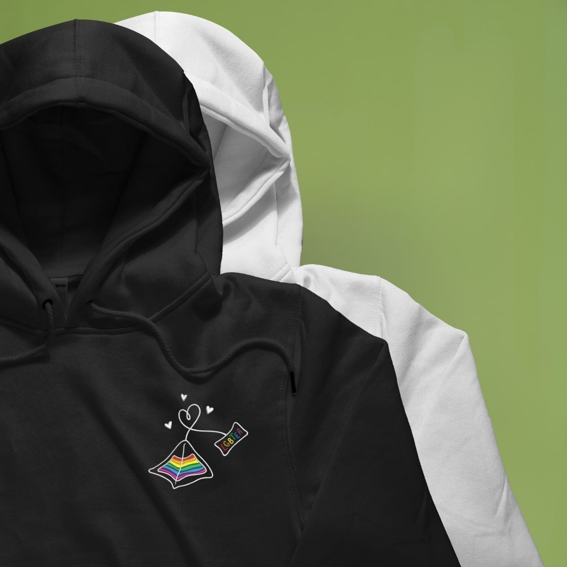 Sweat à capuche LGBTea