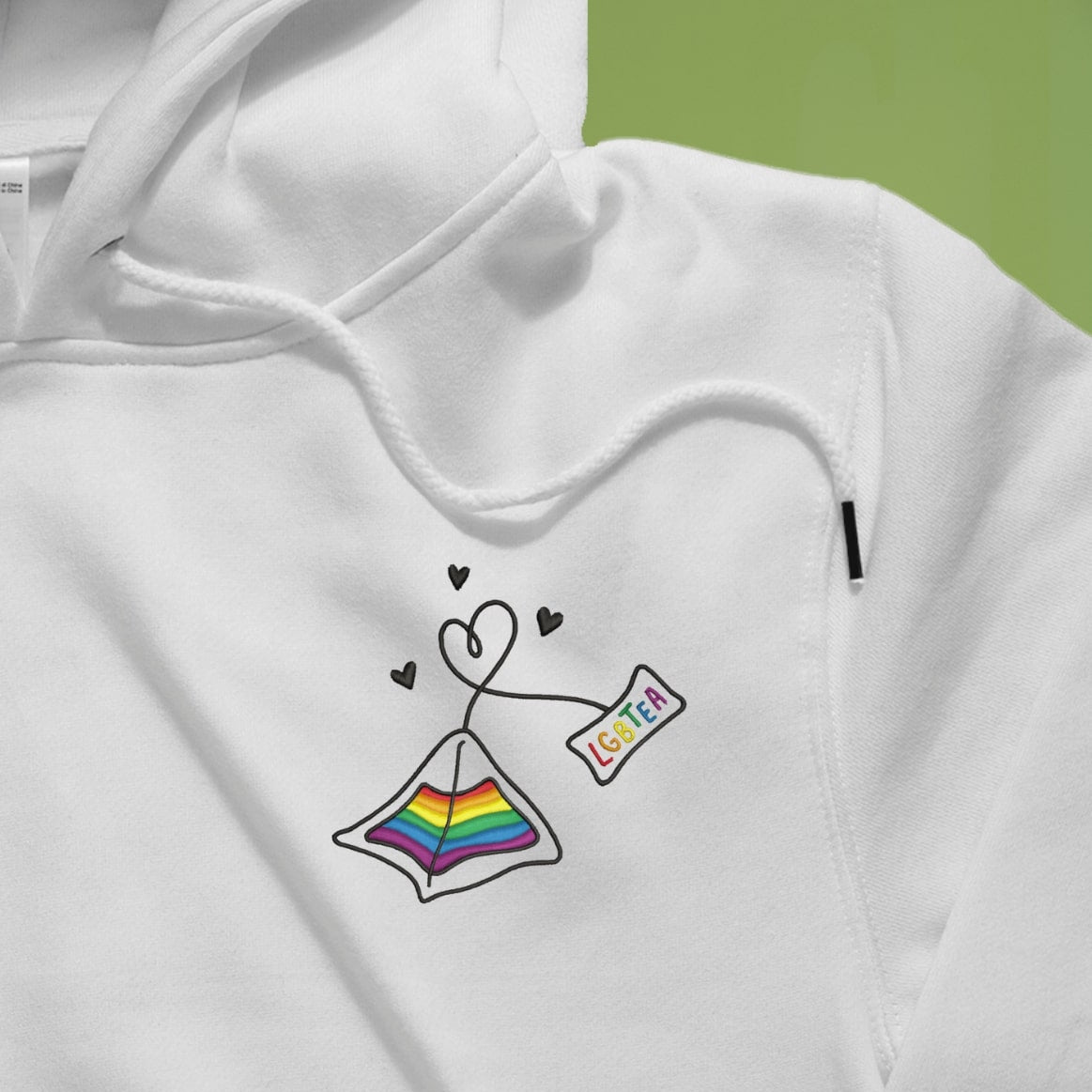 Sweat à capuche LGBTea