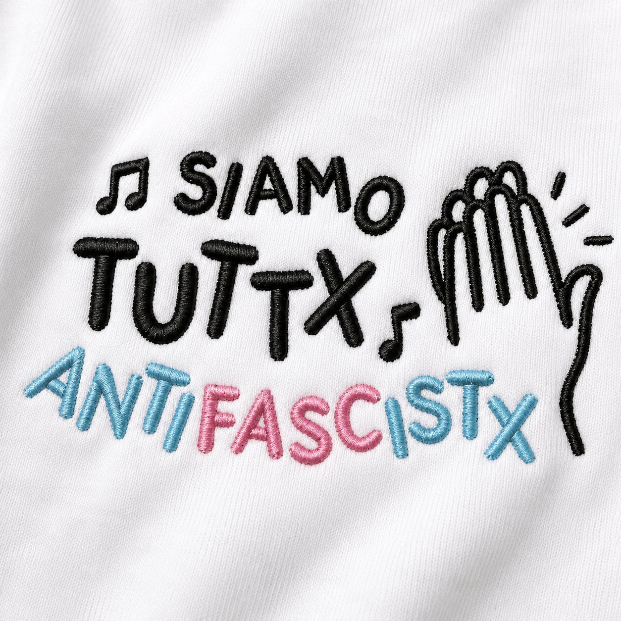 Teesh Siamo TuttX AntifascistX 👏