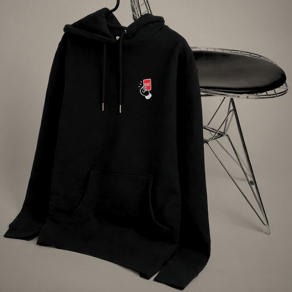 Sweat à capuche Carton Rouge FAF 🟥