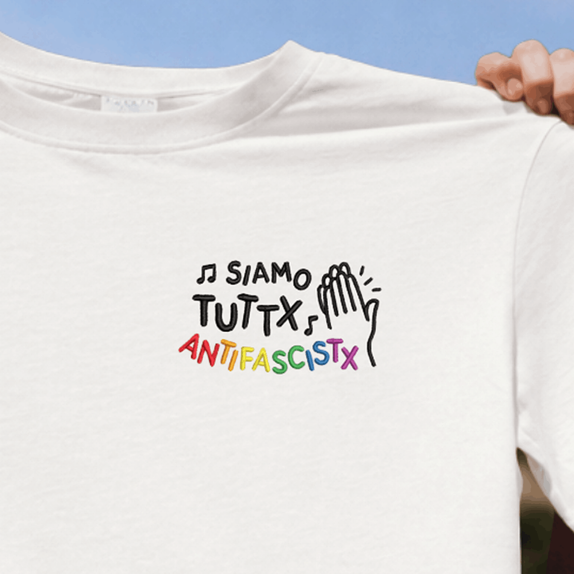 Teesh Siamo TuttX AntifascistX 👏