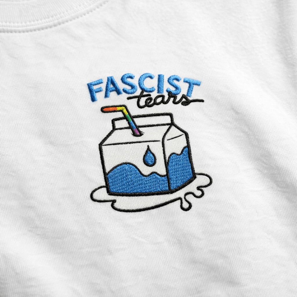 Sweat à capuche Fascist tears 💧