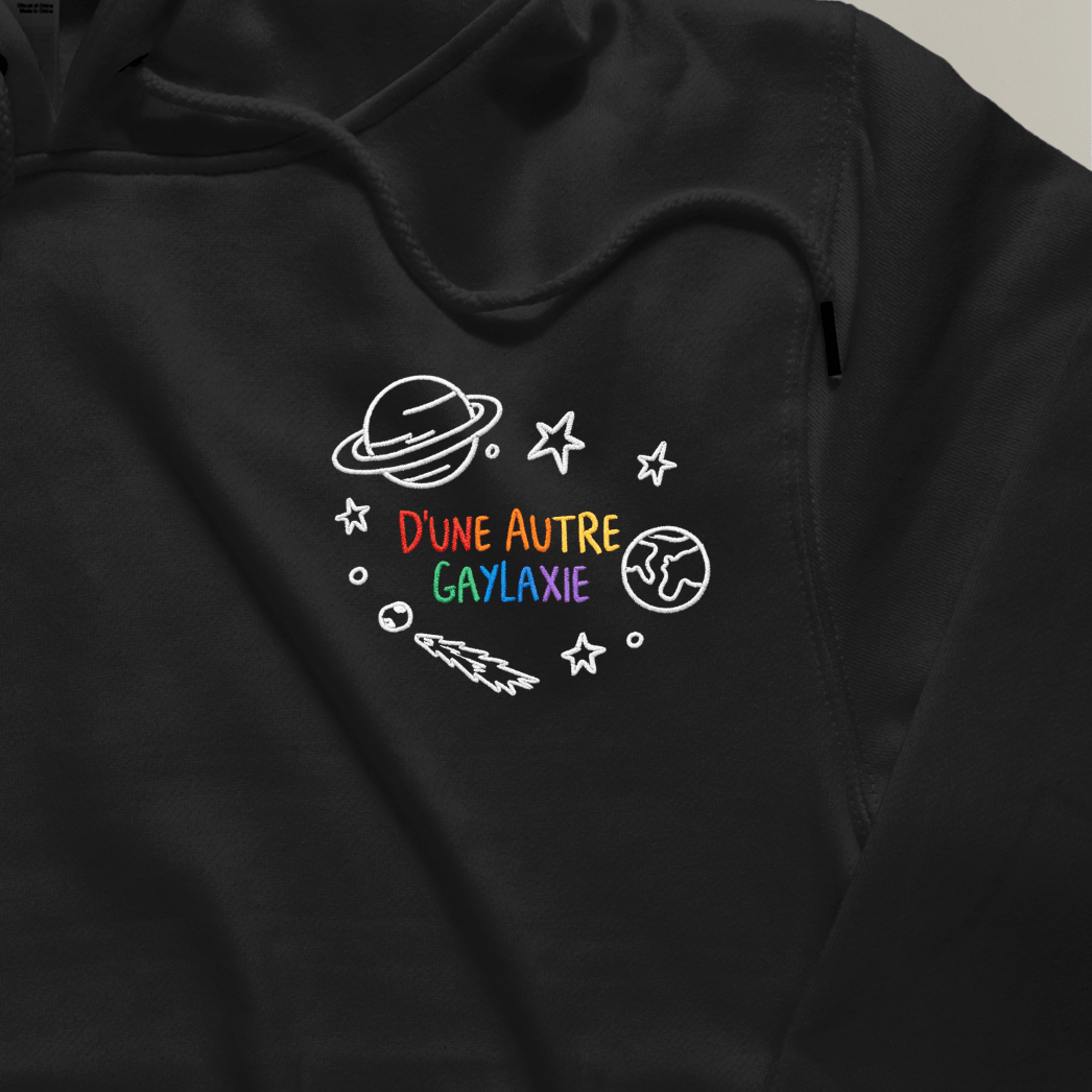 Sweat à capuche D’une autre gaylaxie