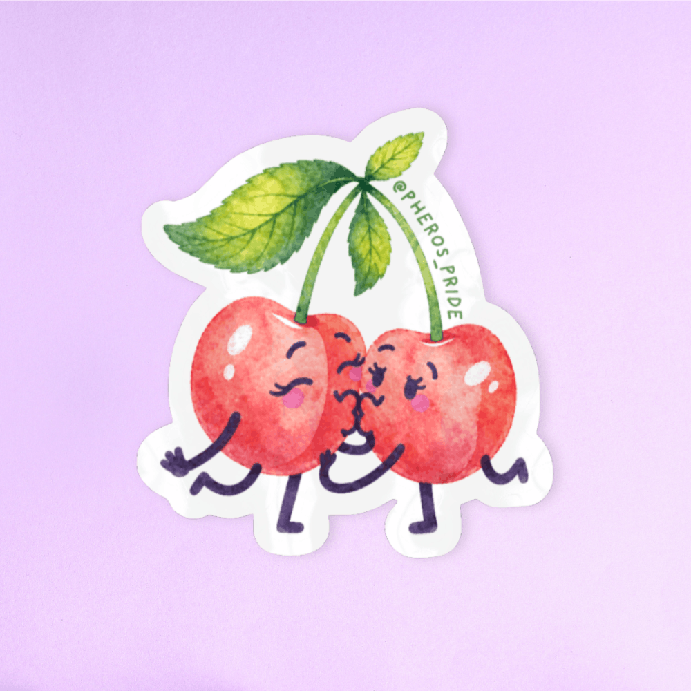 Sticker Cherry Kiss