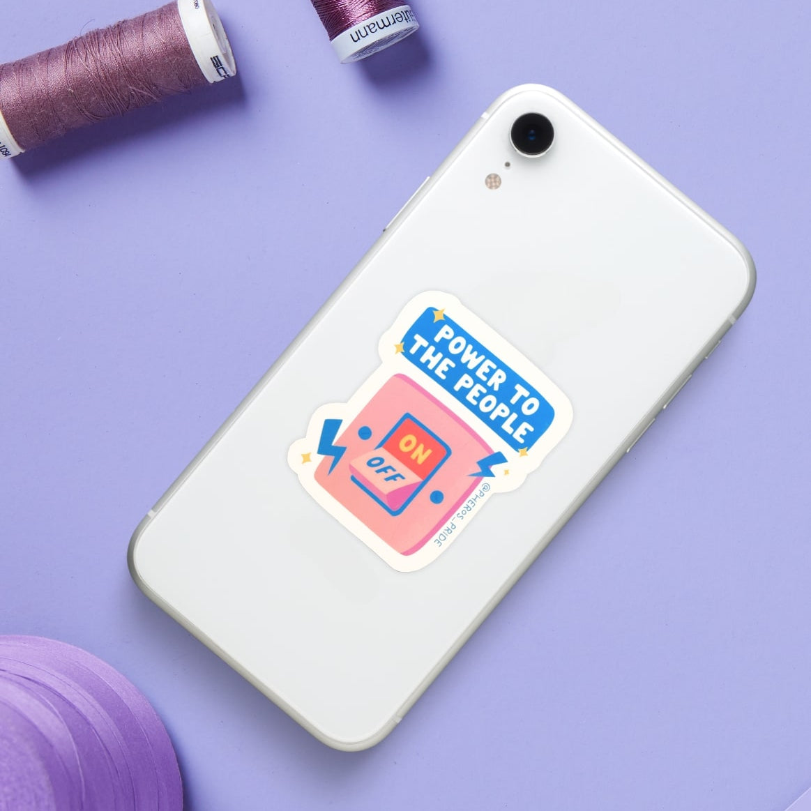 Sticker Power To The People