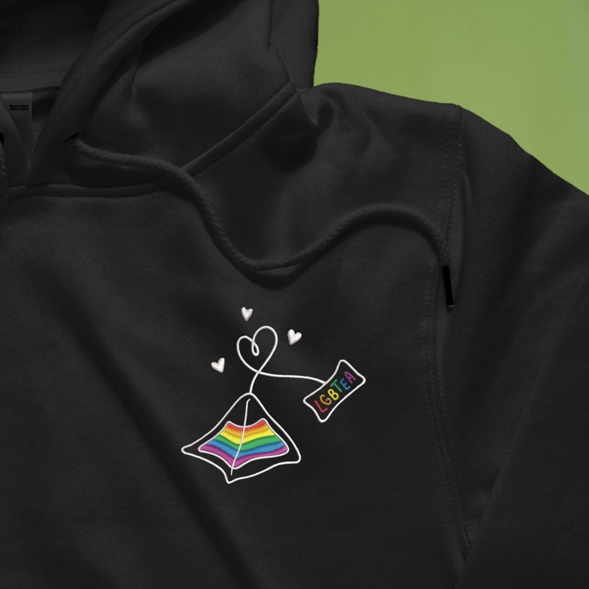 Sweat à capuche LGBTea