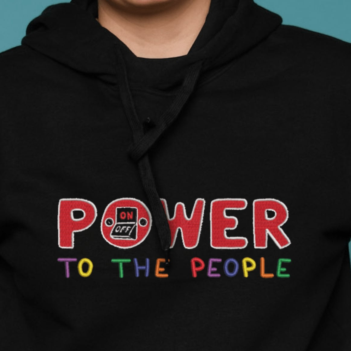 Sweat à capuche Power To The People